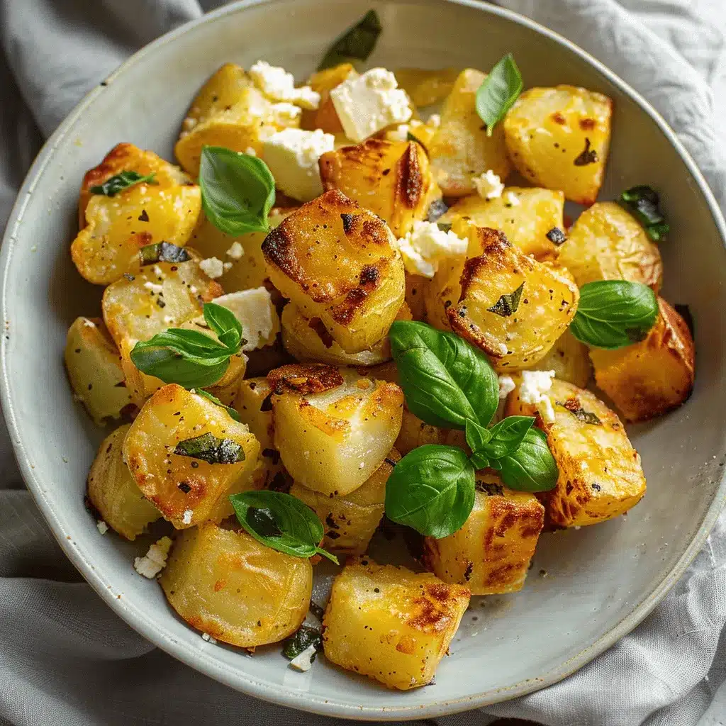 baked feta roast potatoes preparation steps