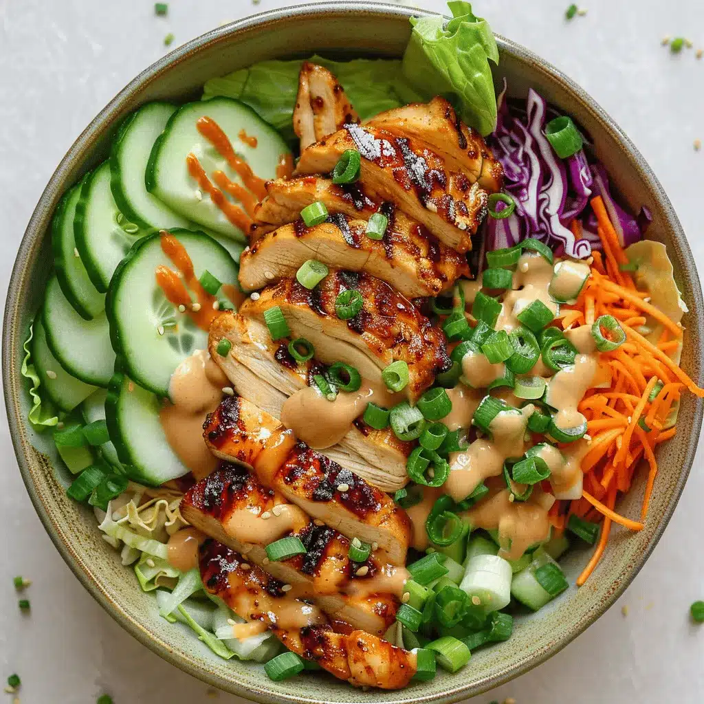 Bang Bang Chicken Bowl preparation steps