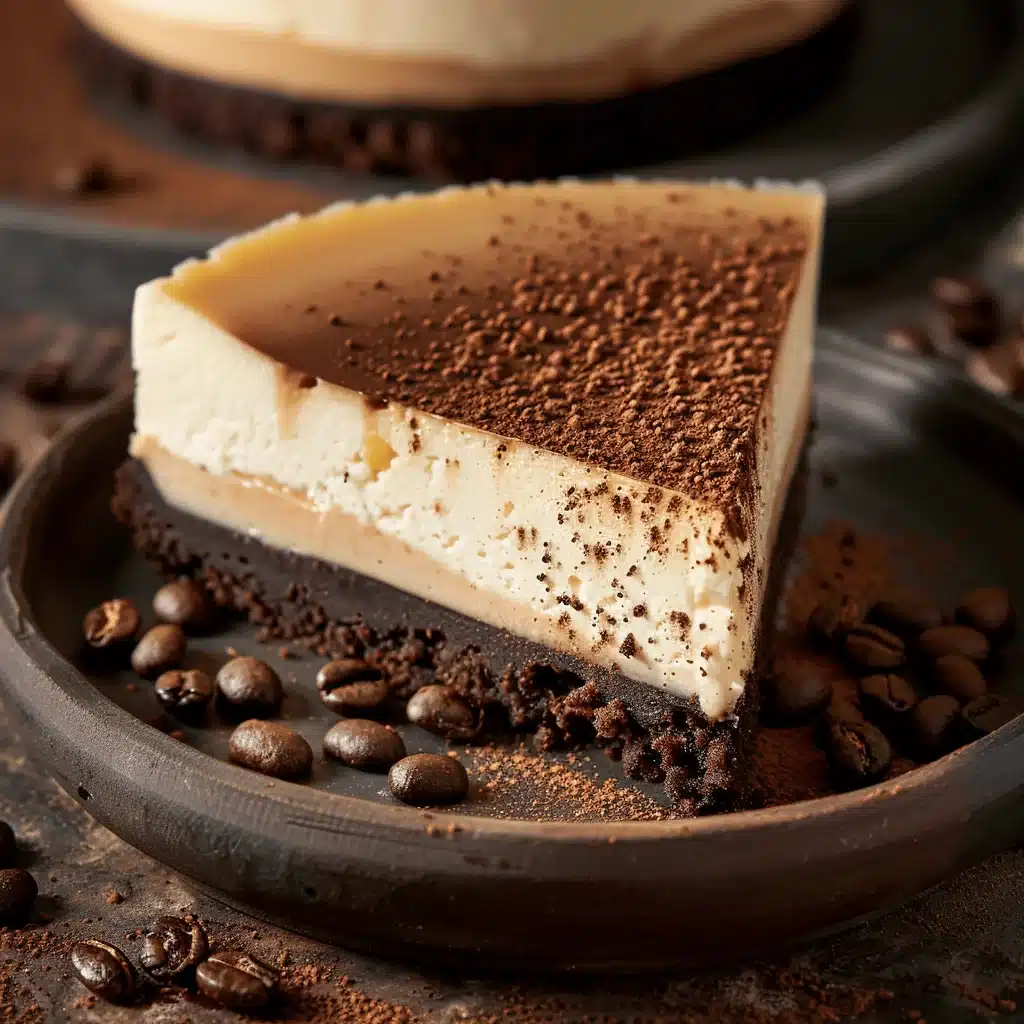 coffee cheesecake recipe - featured image