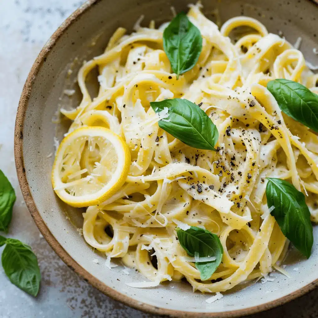creamy lemon ricotta pasta - featured image