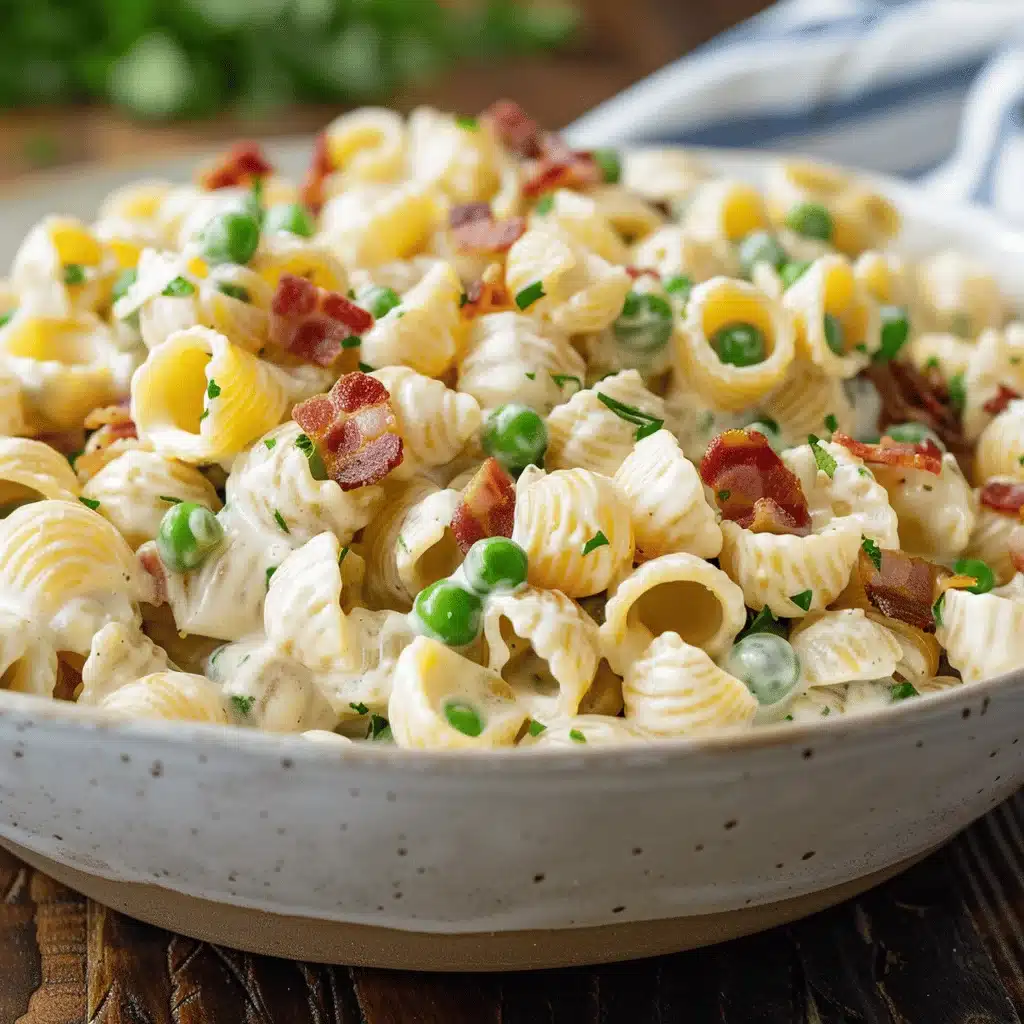 creamy pasta salad - featured image