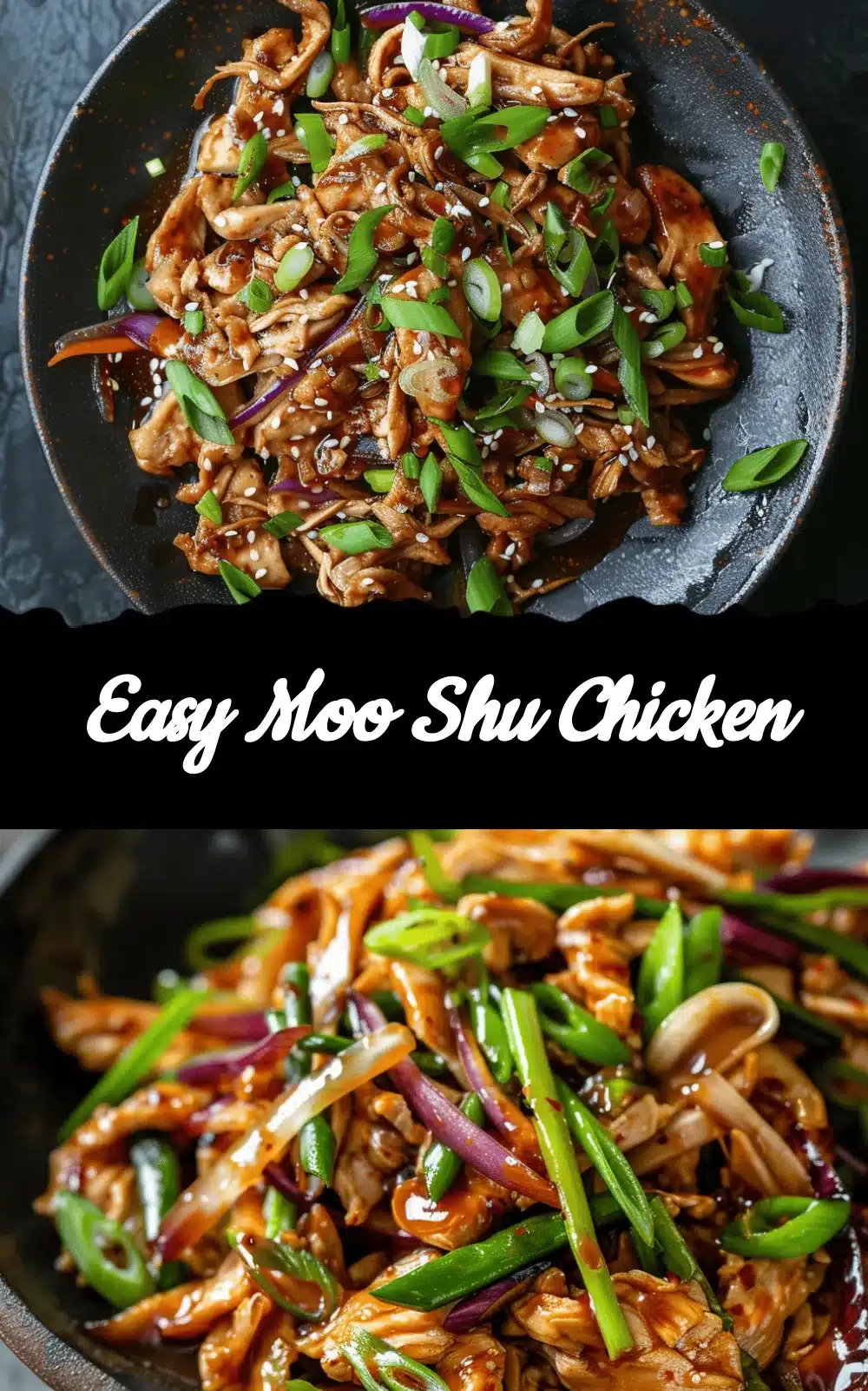 Easy Moo Shu Chicken recipe