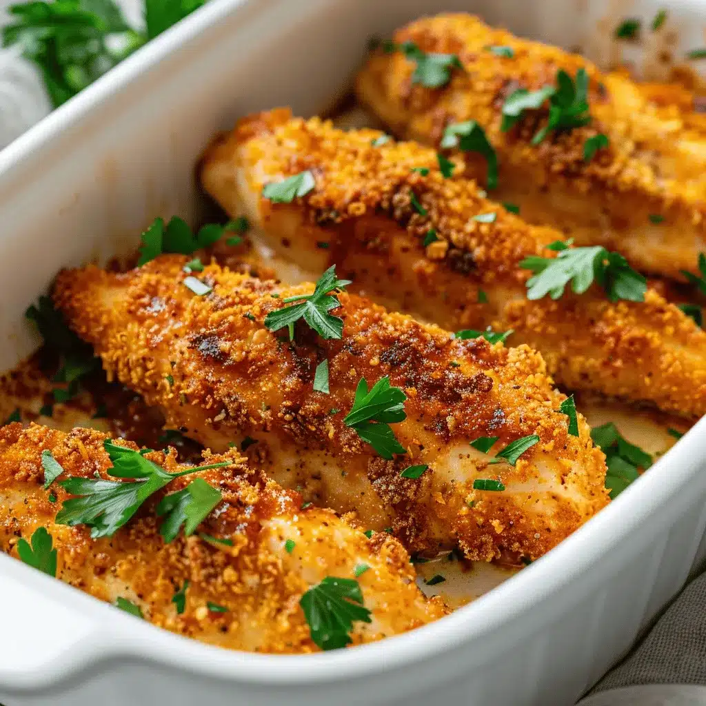 Greek chicken tenders preparation steps