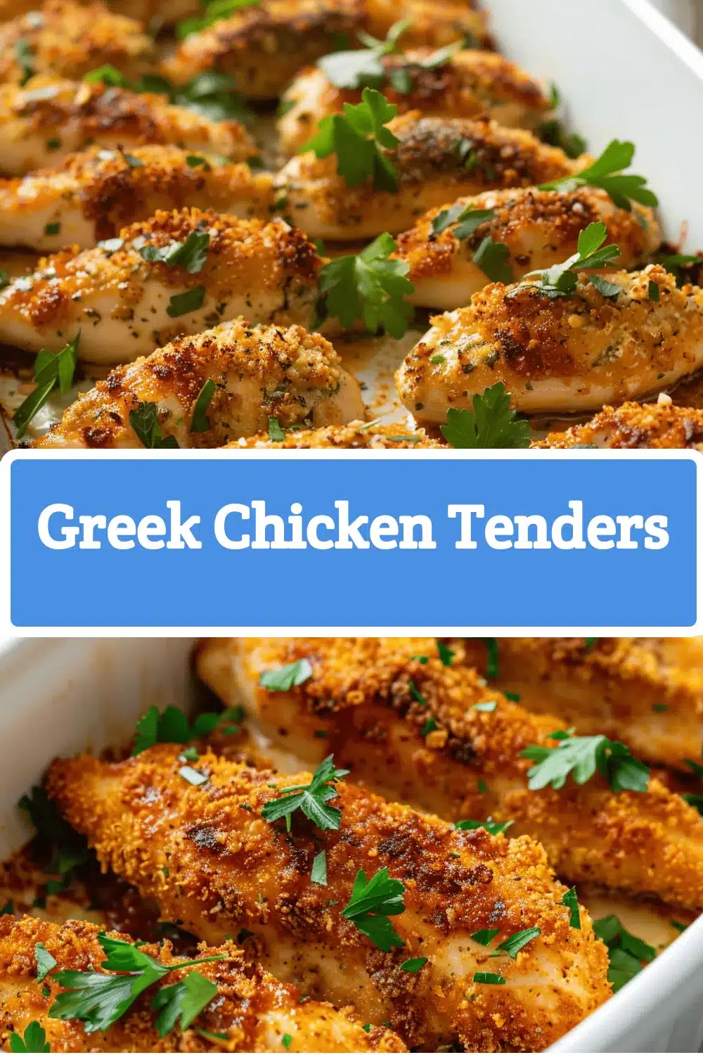 Greek chicken tenders recipe
