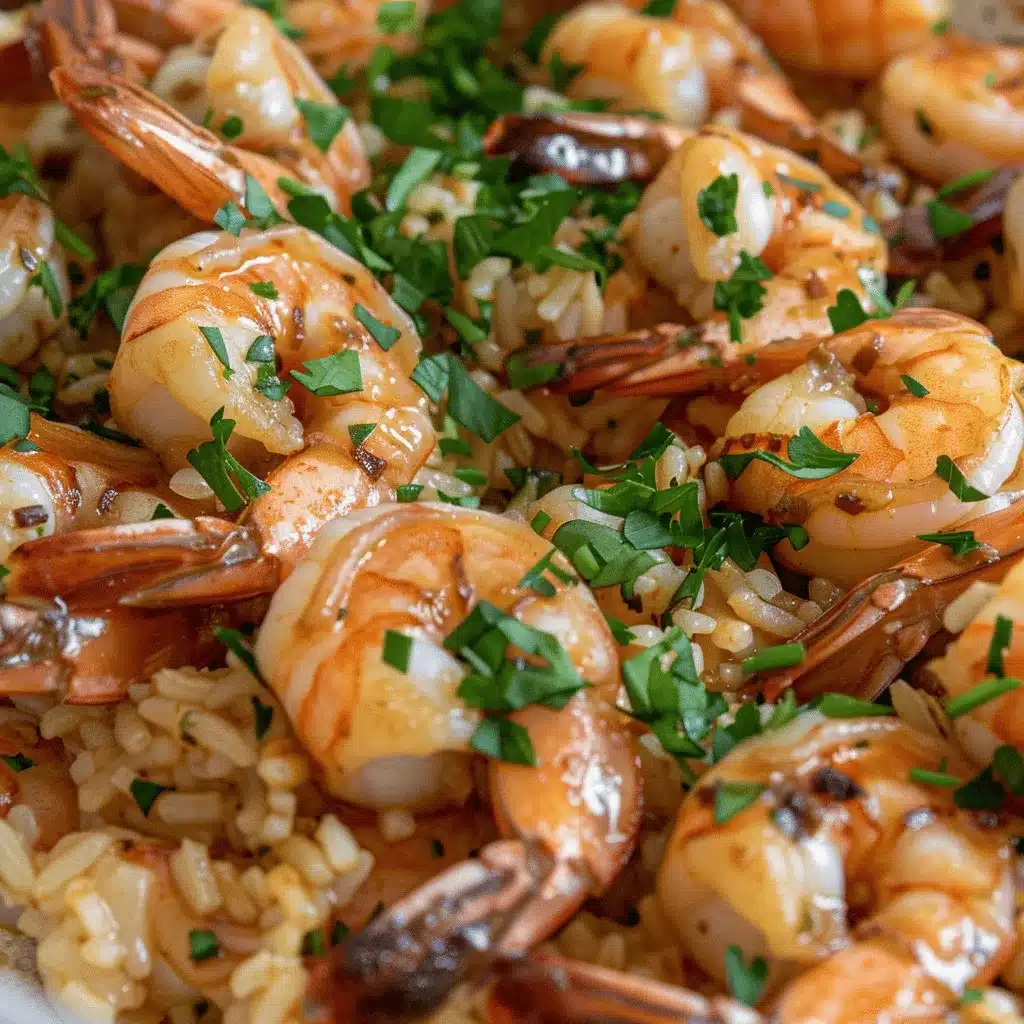Spanish garlic shrimp preparation steps