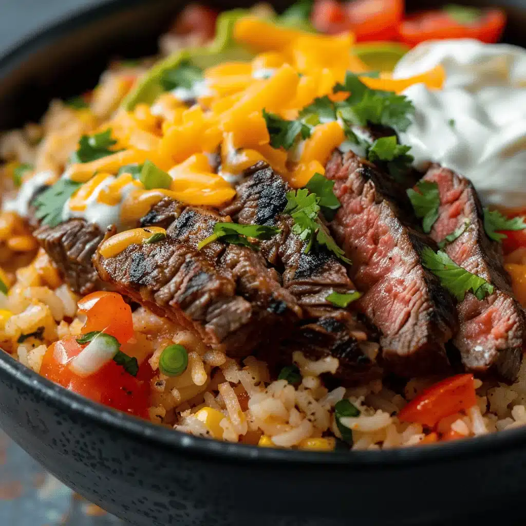 steak queso rice - featured image