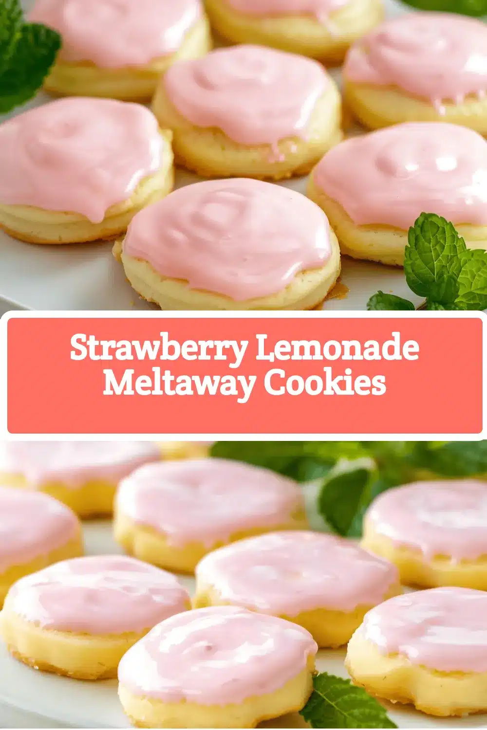 Strawberry Lemonade Cookies recipe