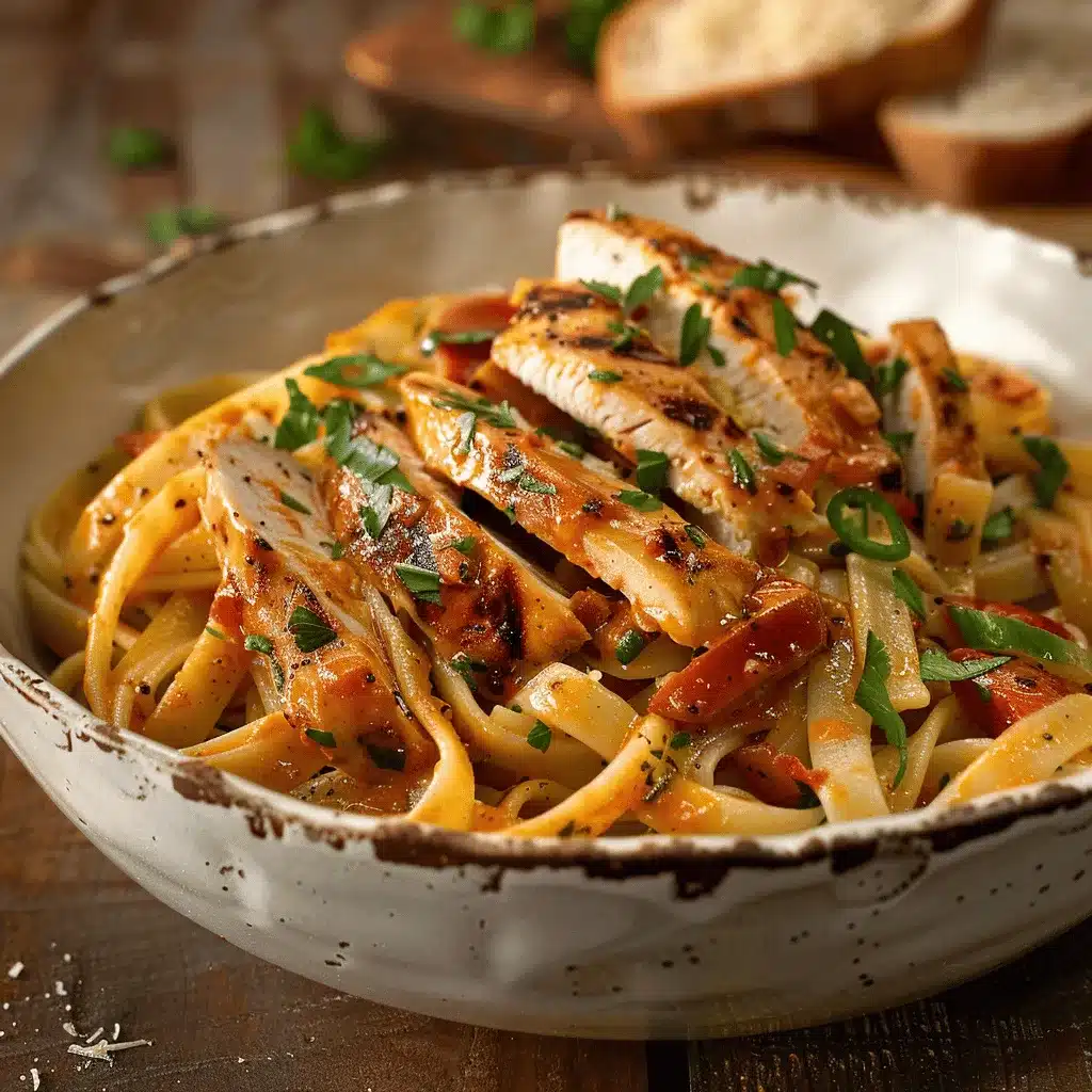 Ultimate Cajun Chicken Pasta preparation steps