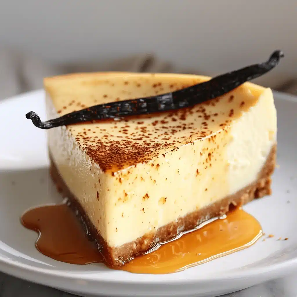 vanilla bean brown butter cheesecake - featured image