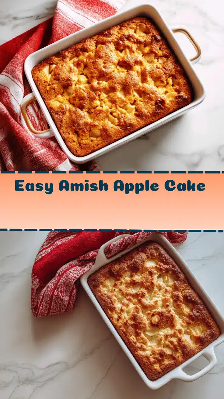 Amish apple cake recipe