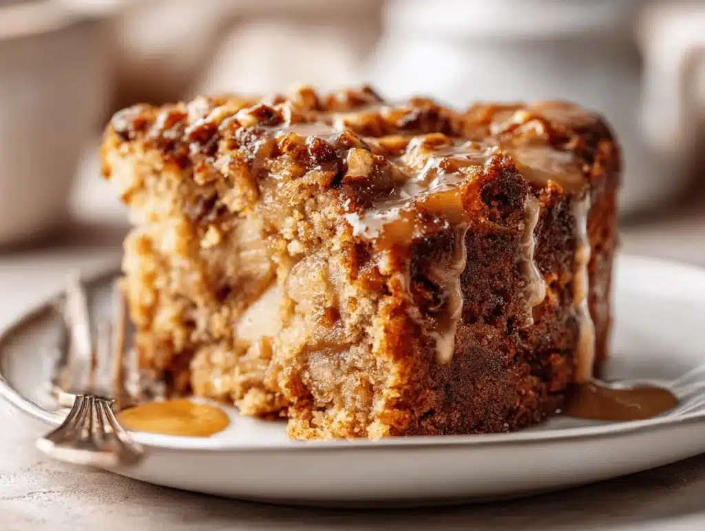 apple cake recipe - featured image