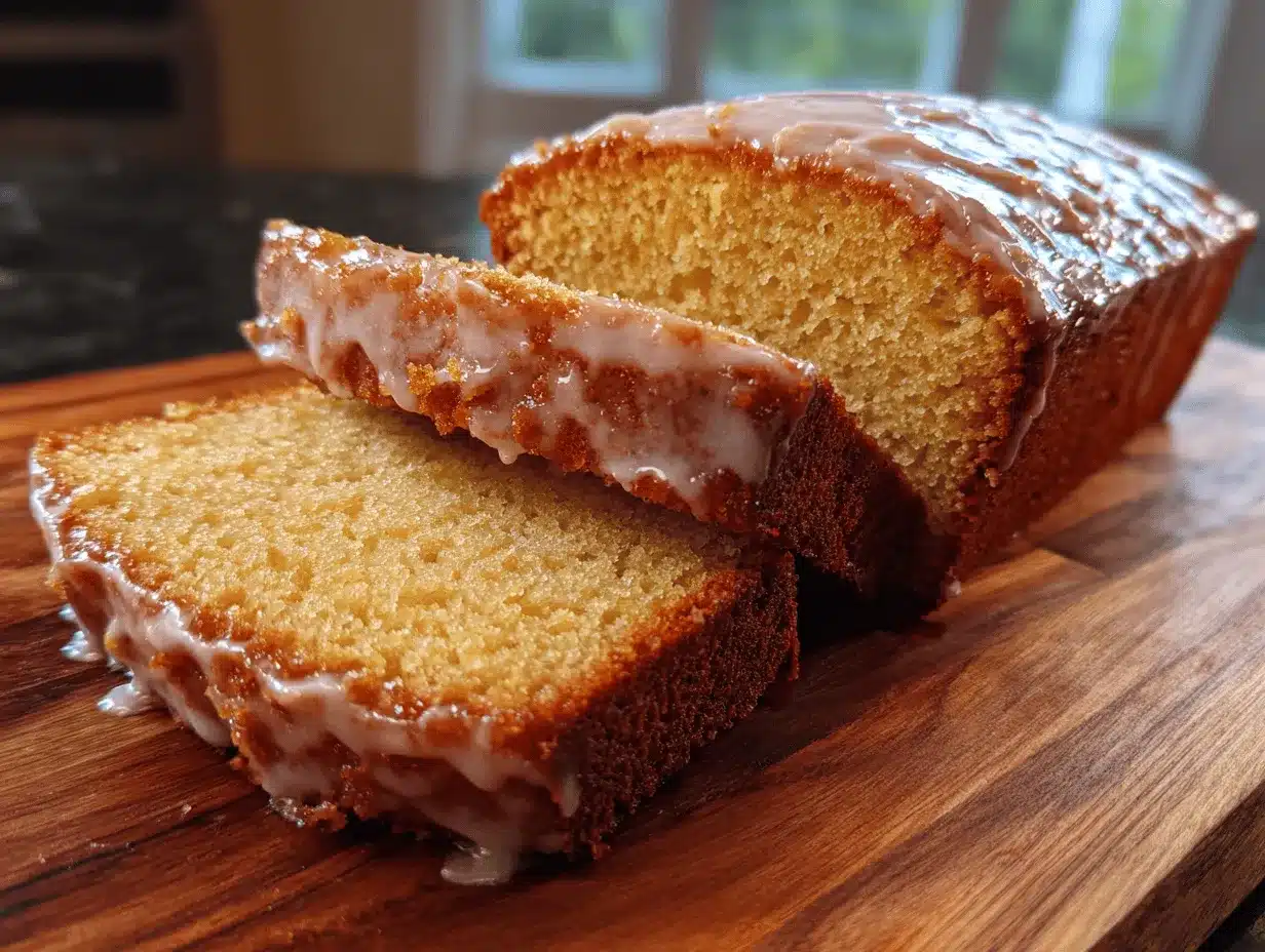 apple cider pound cake preparation steps