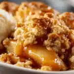 apple cobbler recipe for two - featured image