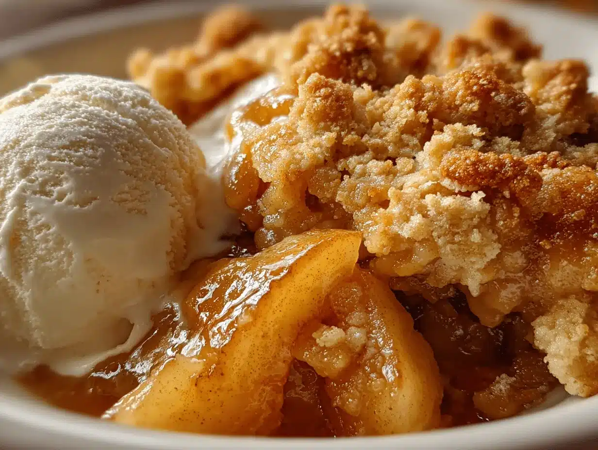 apple cobbler recipe for two preparation steps