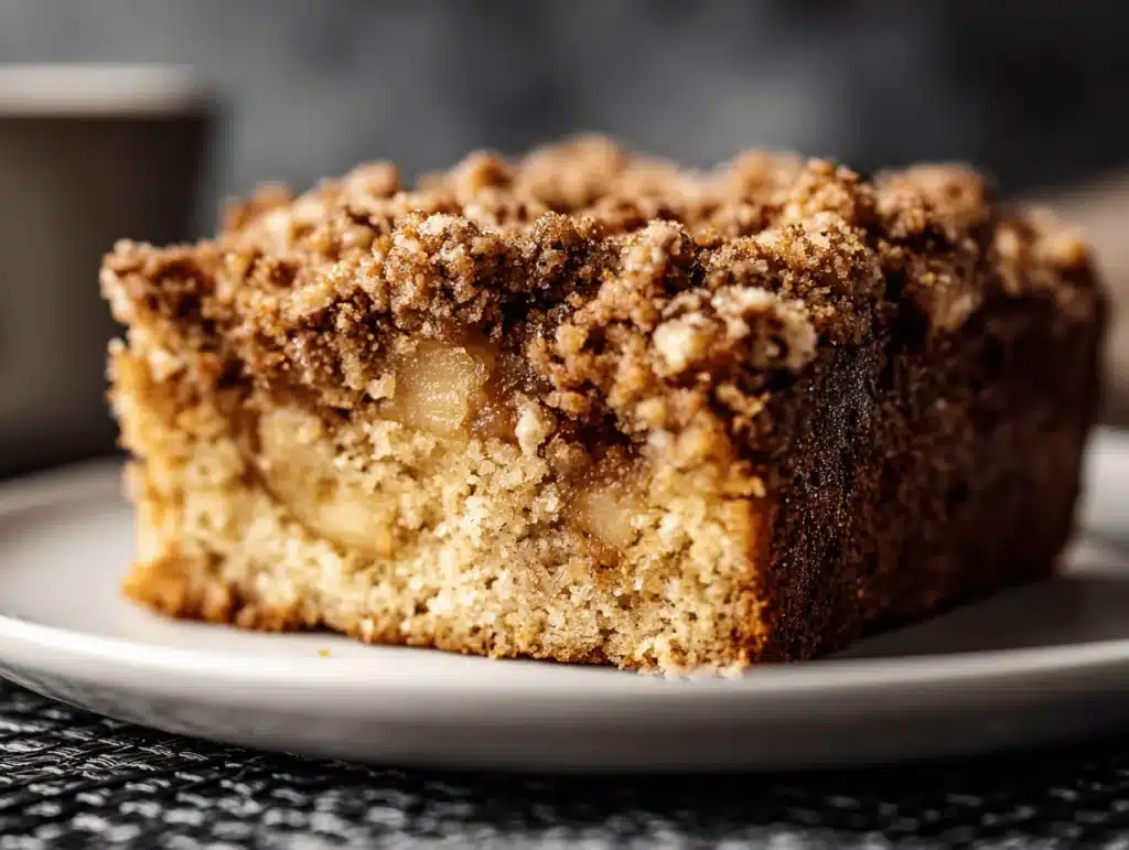 apple crumble coffee cake - featured image