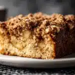apple crumble coffee cake - featured image
