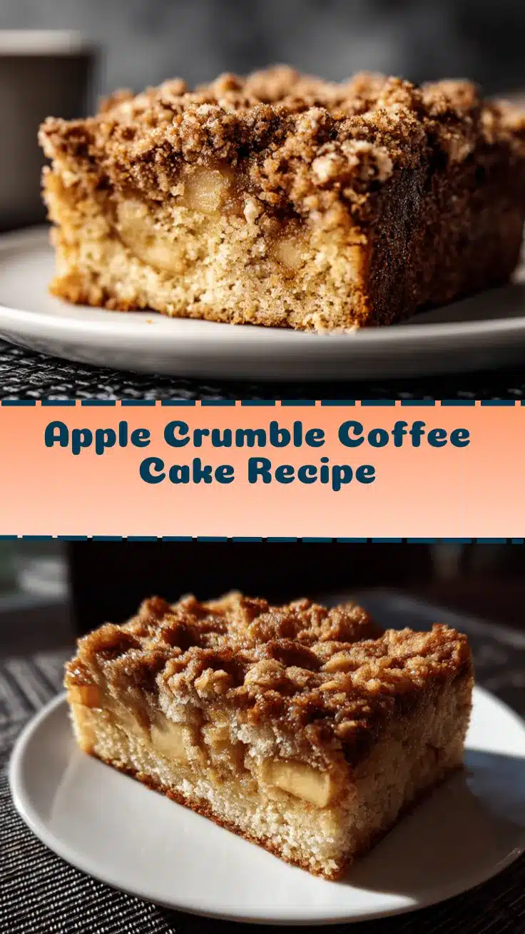 apple crumble coffee cake recipe