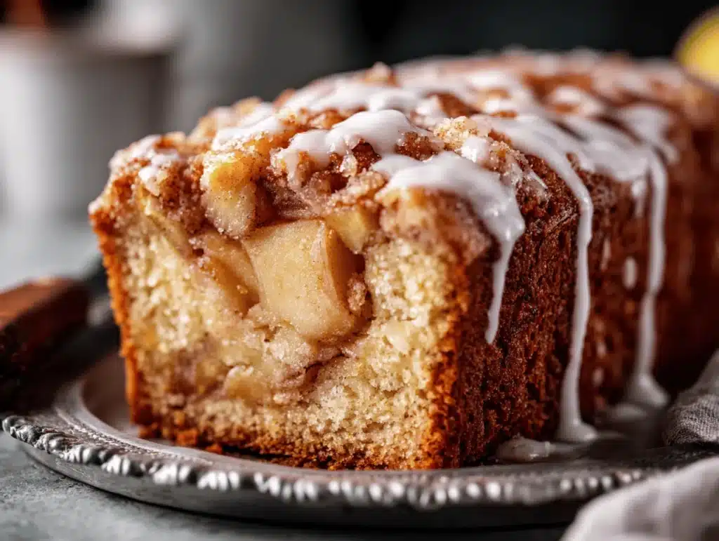 apple fritter cake - featured image