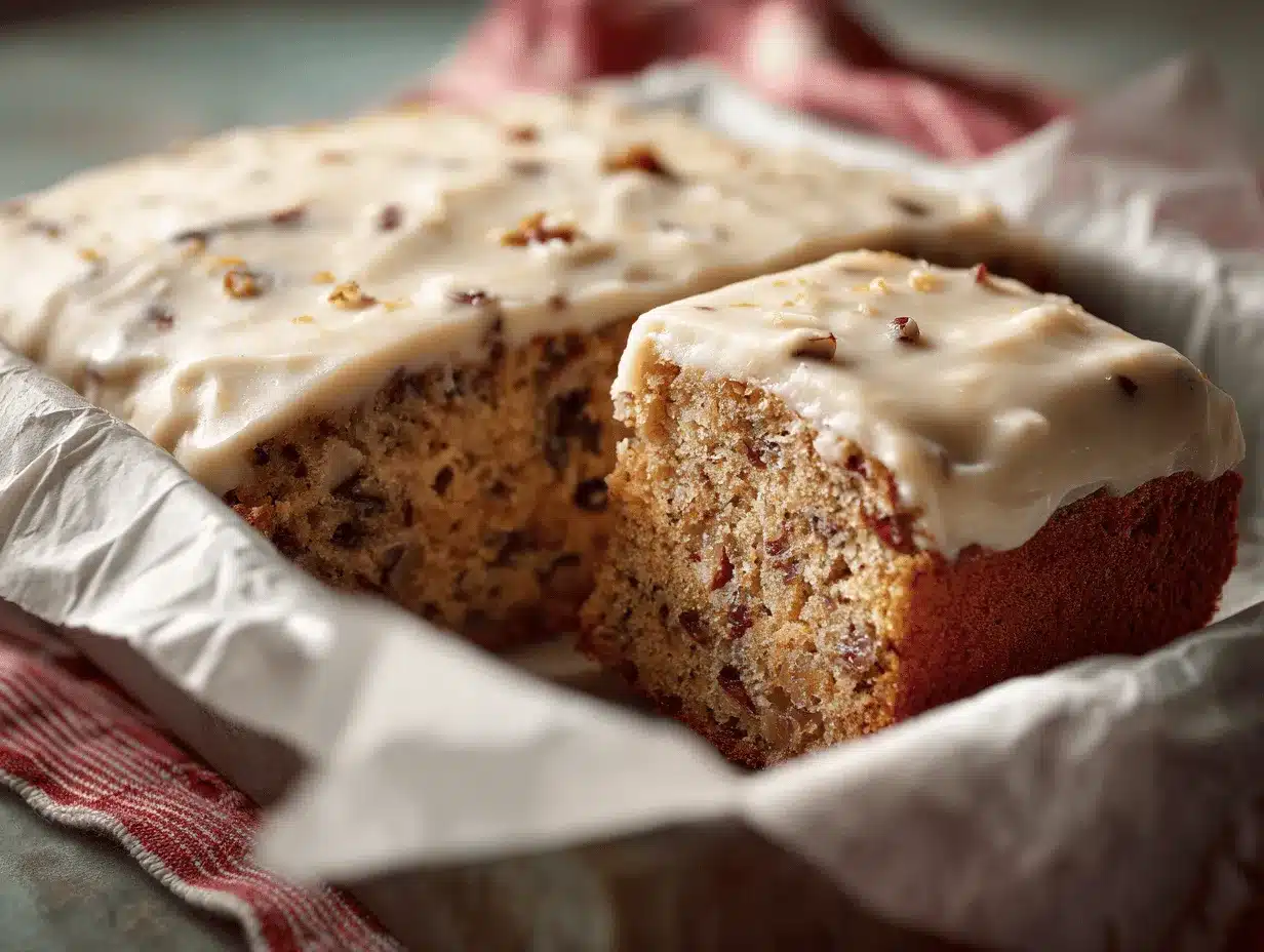applesauce cake preparation steps