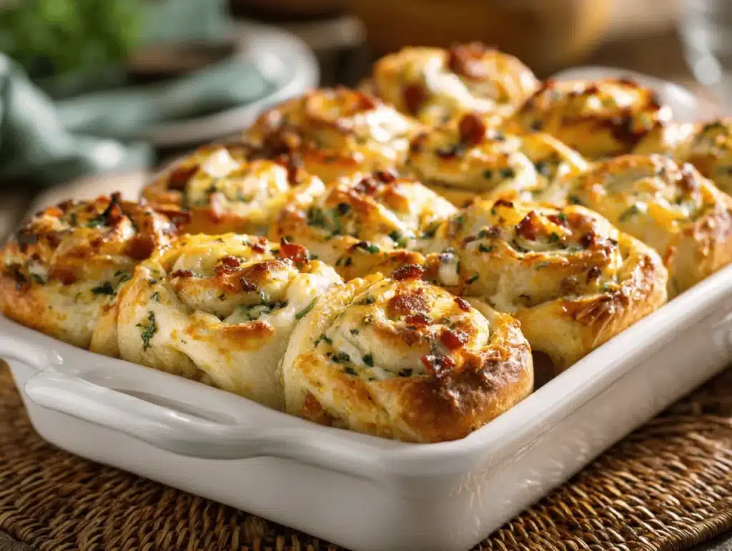 baked jalapeño popper pinwheels - featured image