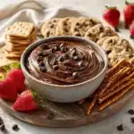 brownie batter dip - featured image