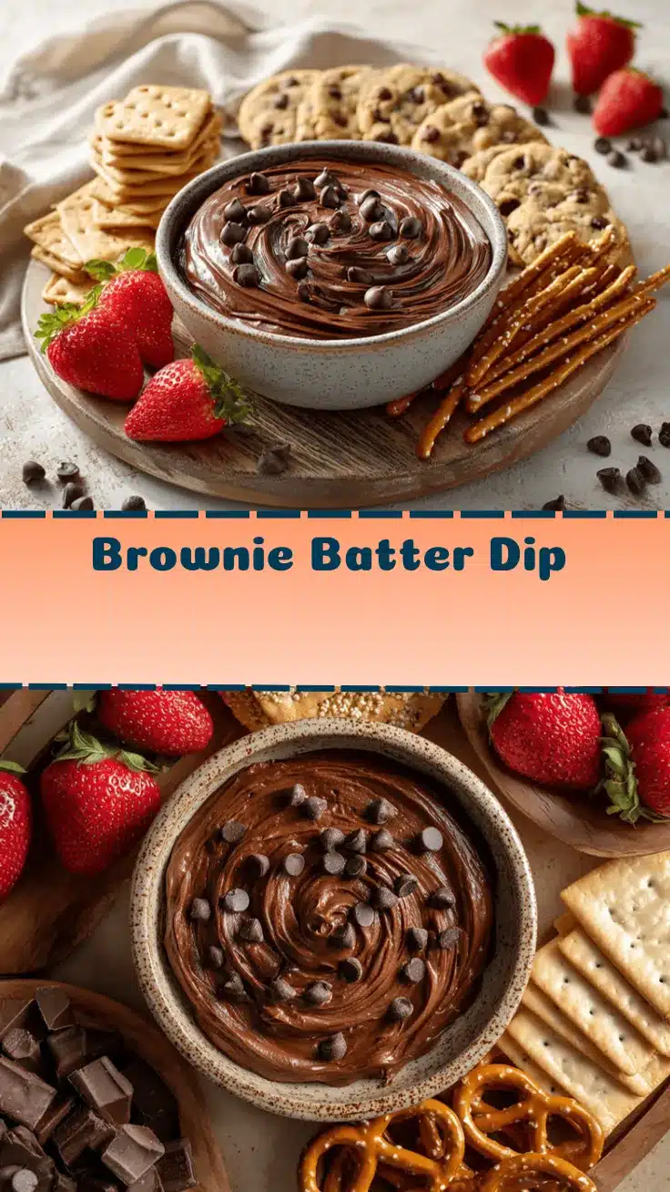 brownie batter dip recipe