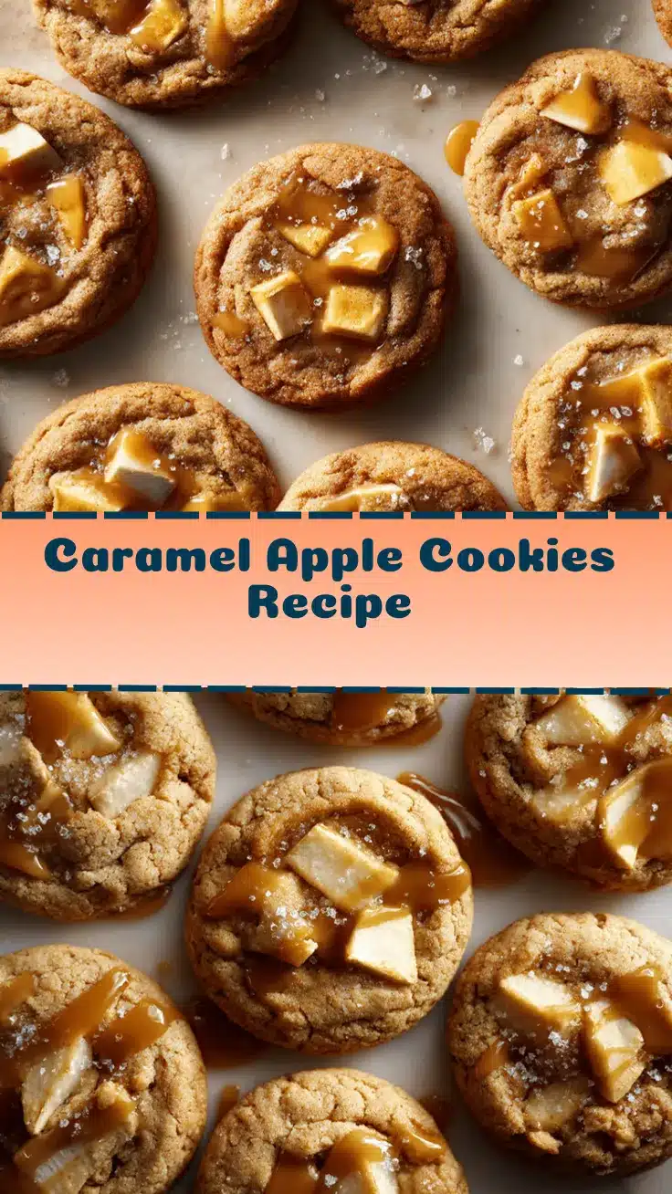 caramel apple cookies recipe