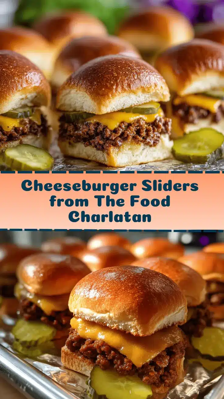 cheeseburger sliders recipe