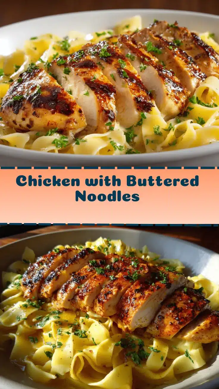 chicken with buttered noodles recipe
