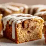 cinnamon apple cake squares - featured image