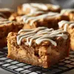 cinnamon blondies - featured image