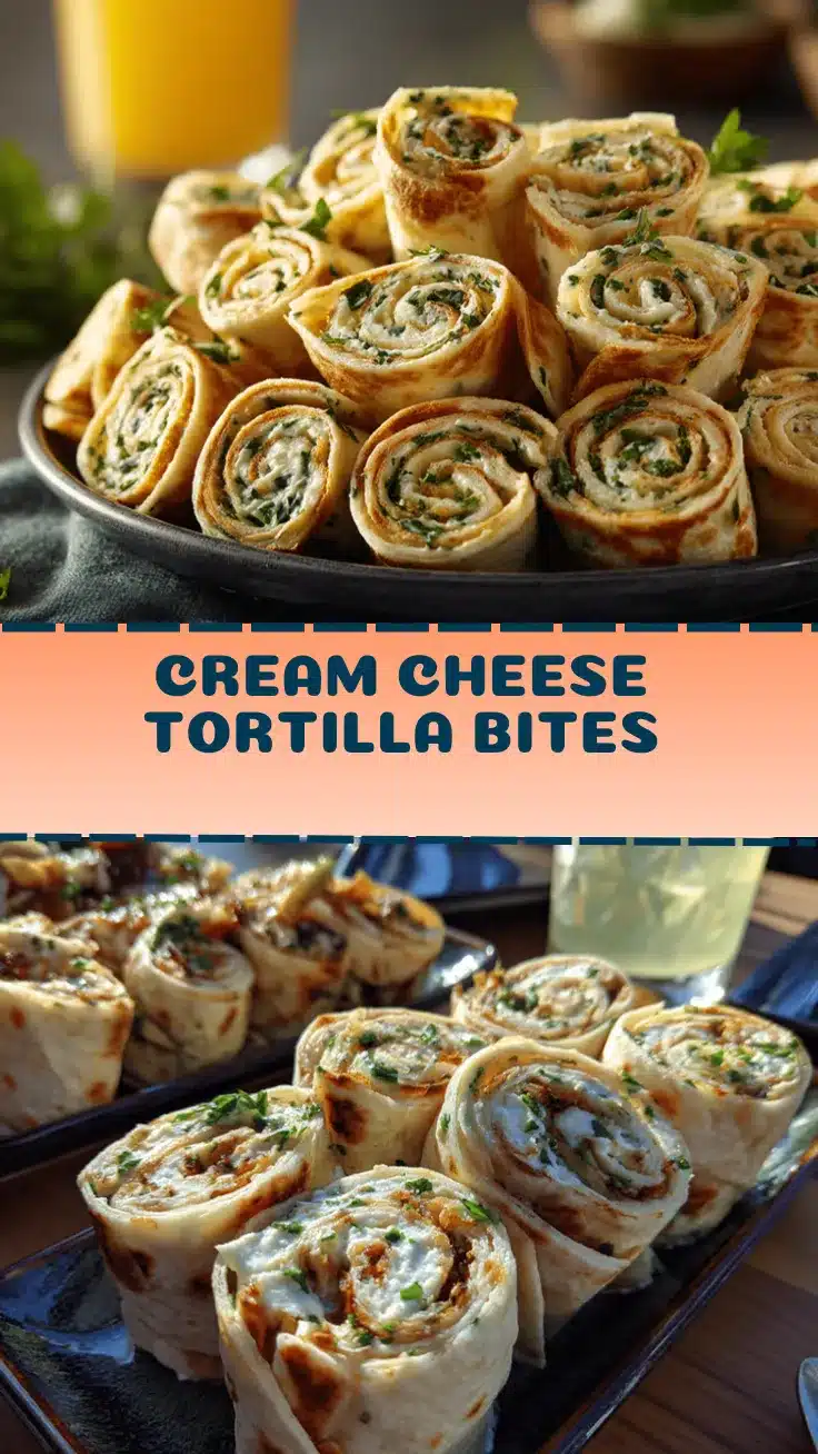 cream cheese tortilla bites recipe