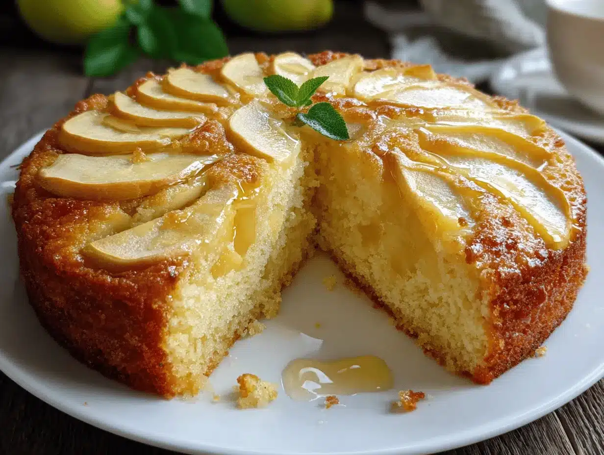 easy apple cake recipe uk preparation steps