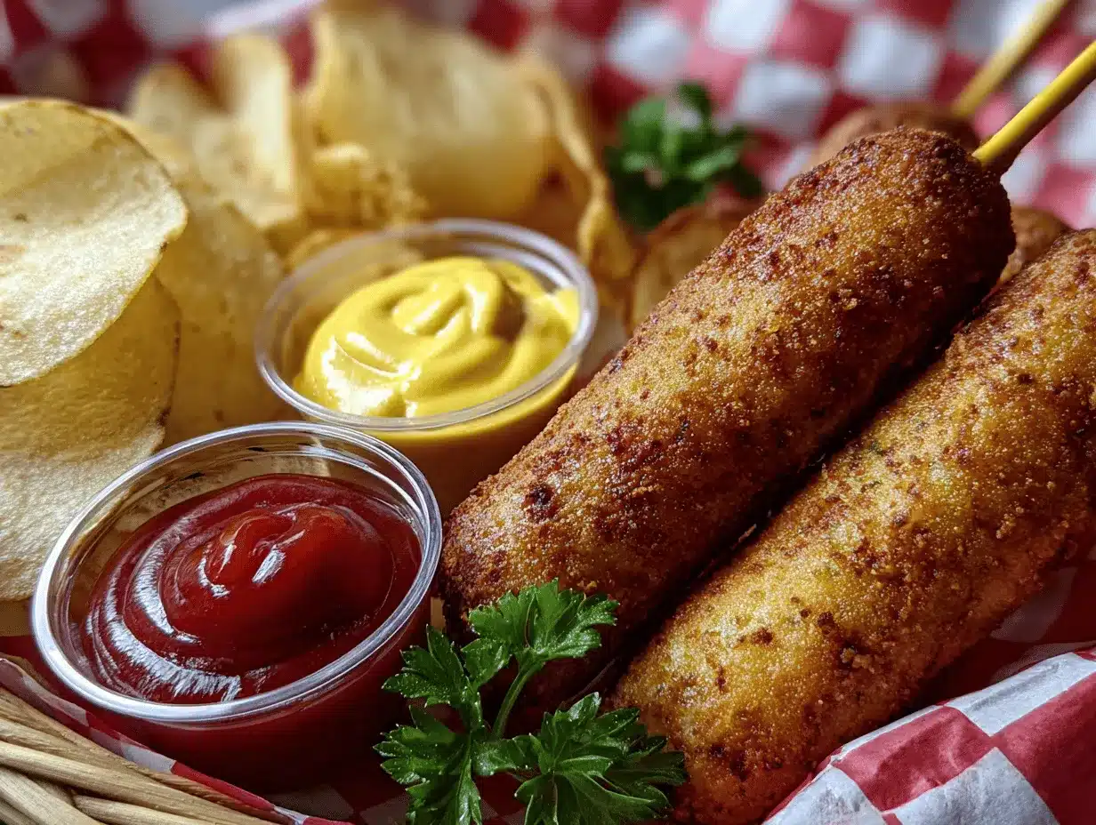 easy homemade corn dogs preparation steps