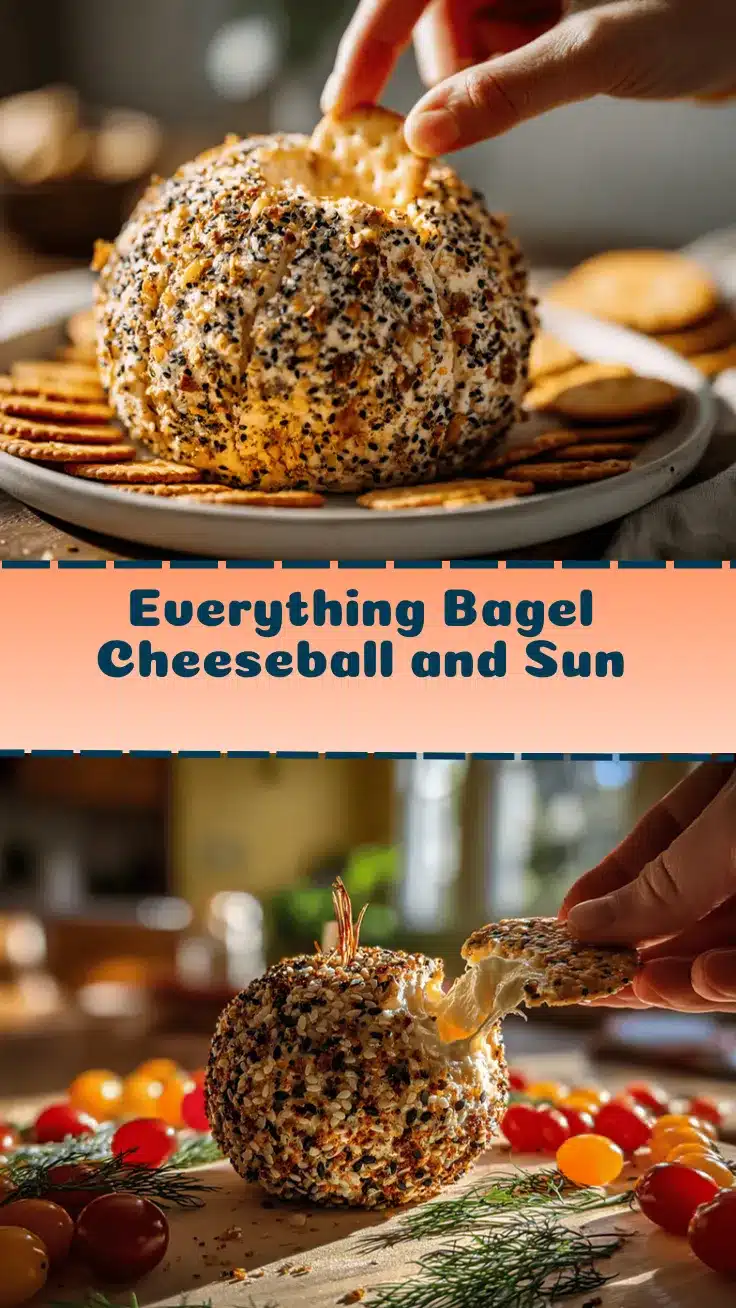 Everything Bagel Cheeseball recipe