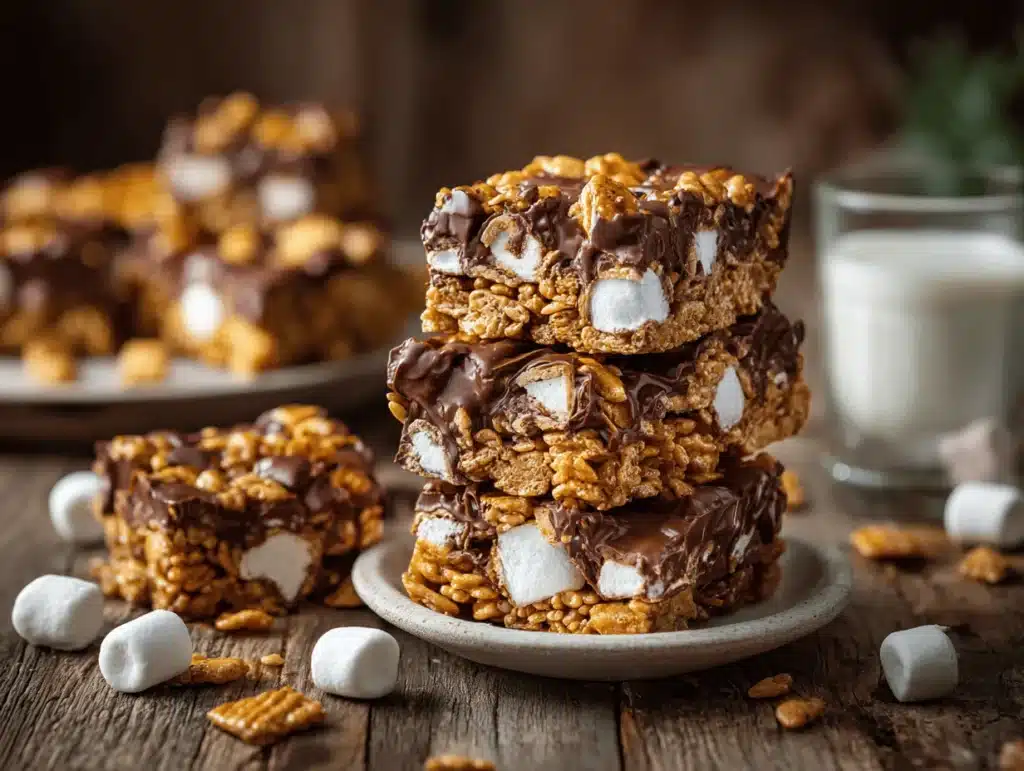 Golden Grahams S’mores Bars - featured image