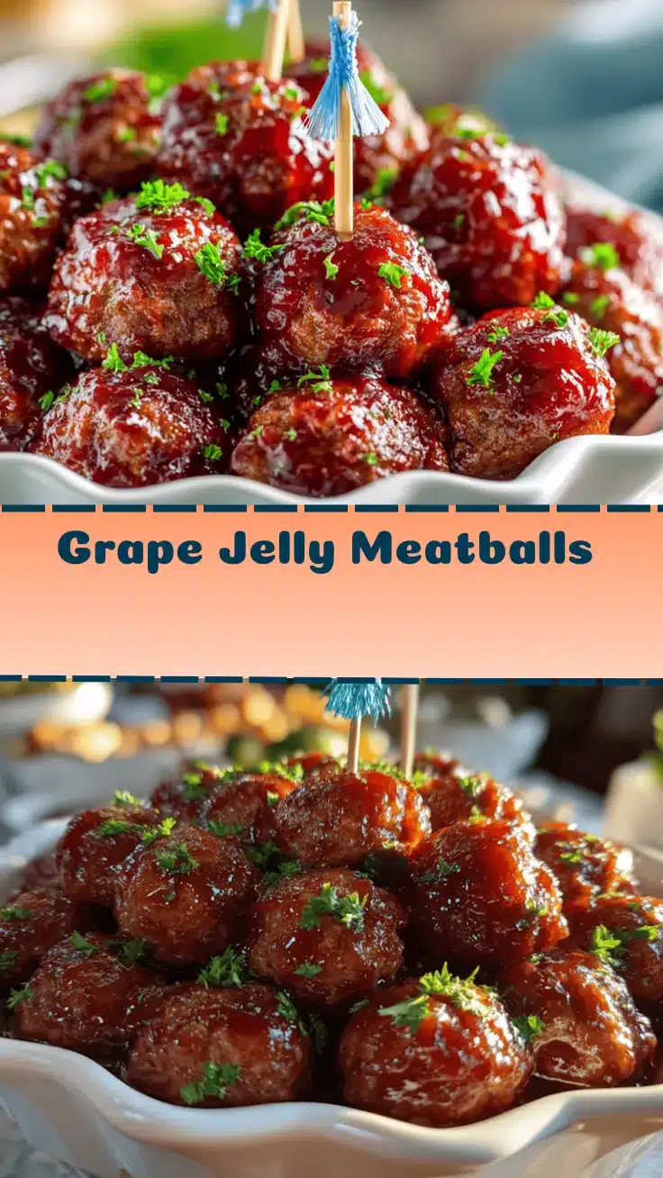 grape jelly meatballs recipe