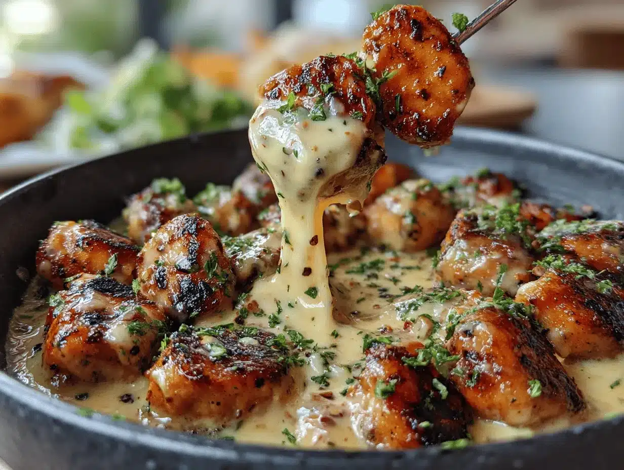 grilled chicken bites preparation steps