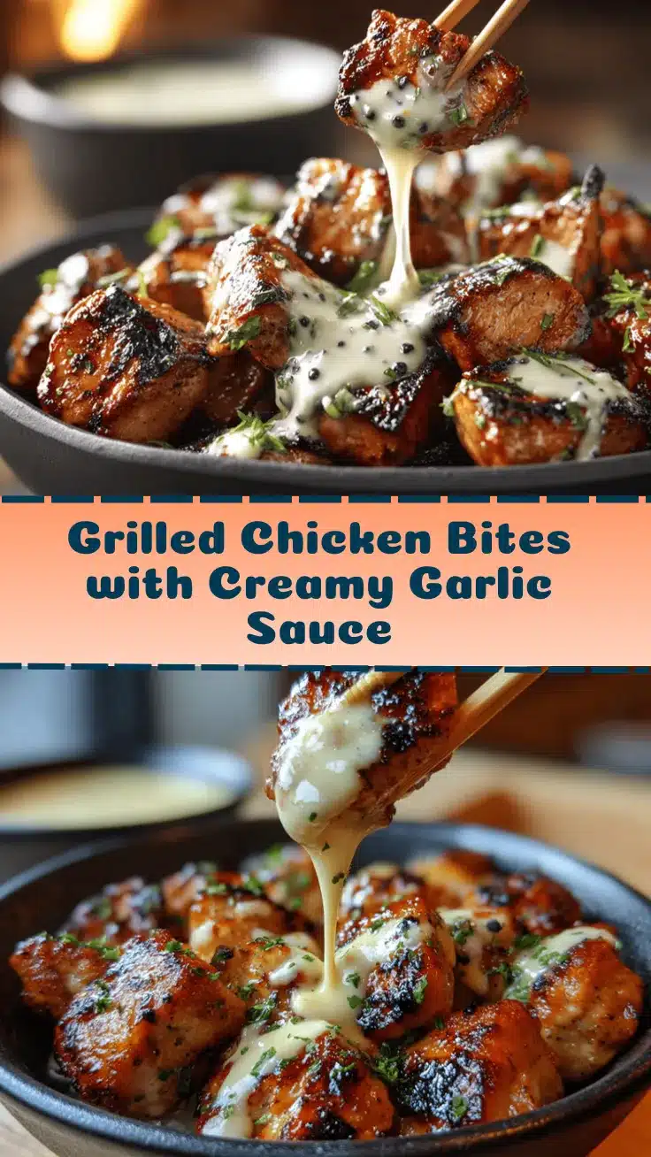 grilled chicken bites recipe