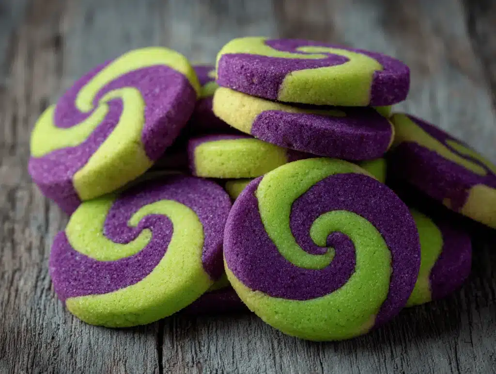Halloween pinwheel cookies - featured image