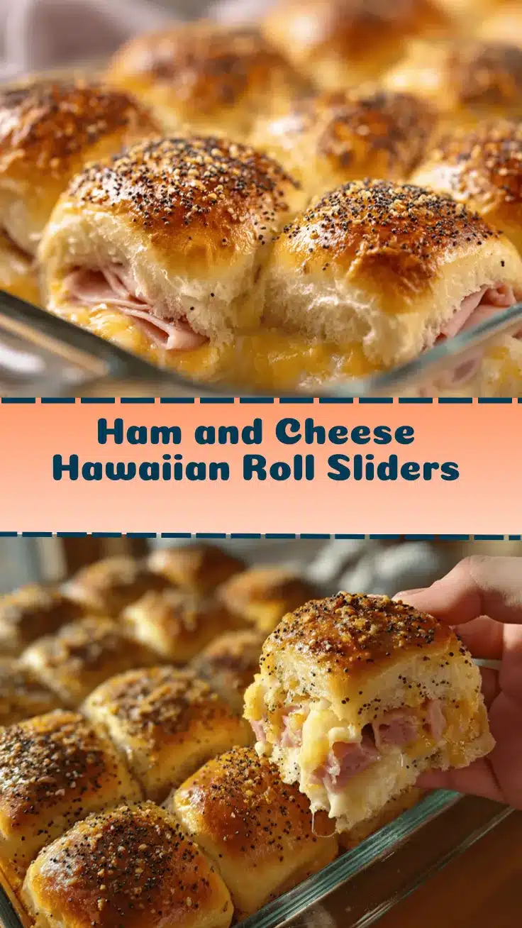 ham and cheese Hawaiian roll sliders recipe