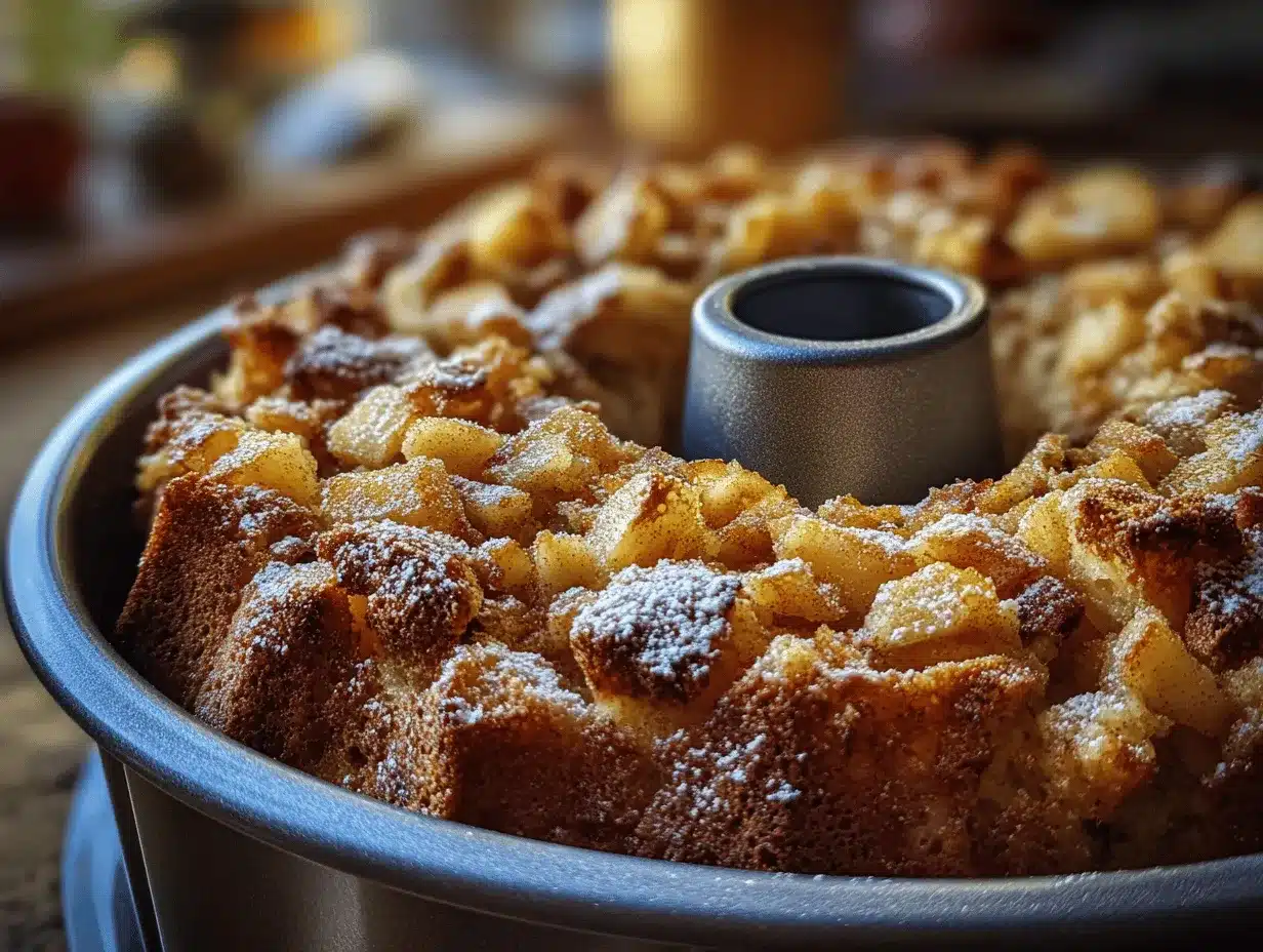 Jewish apple cake recipe preparation steps