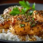 lemon honey glazed chicken - featured image