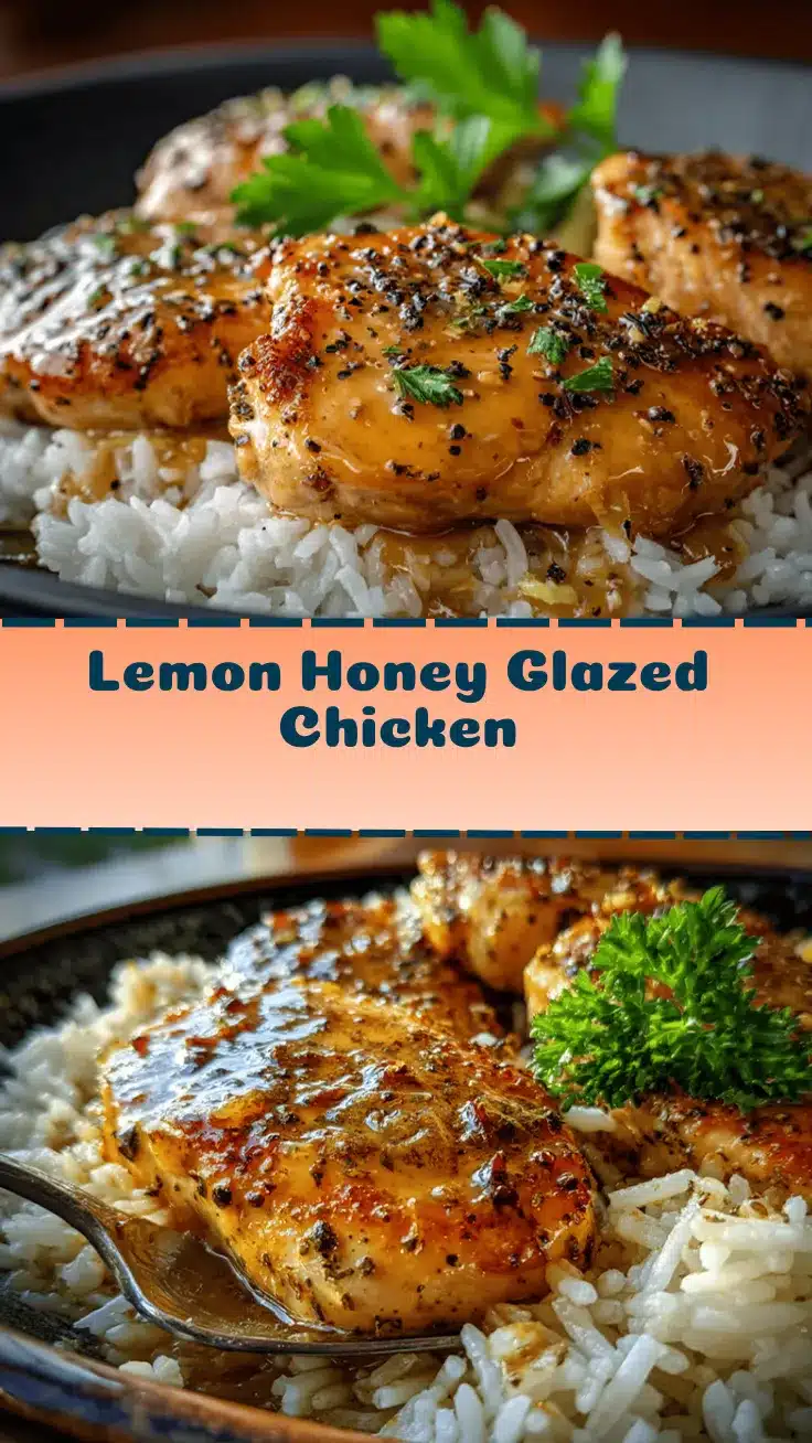 lemon honey glazed chicken recipe