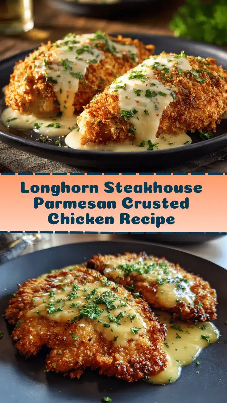 Longhorn Steakhouse Parmesan Crusted Chicken recipe