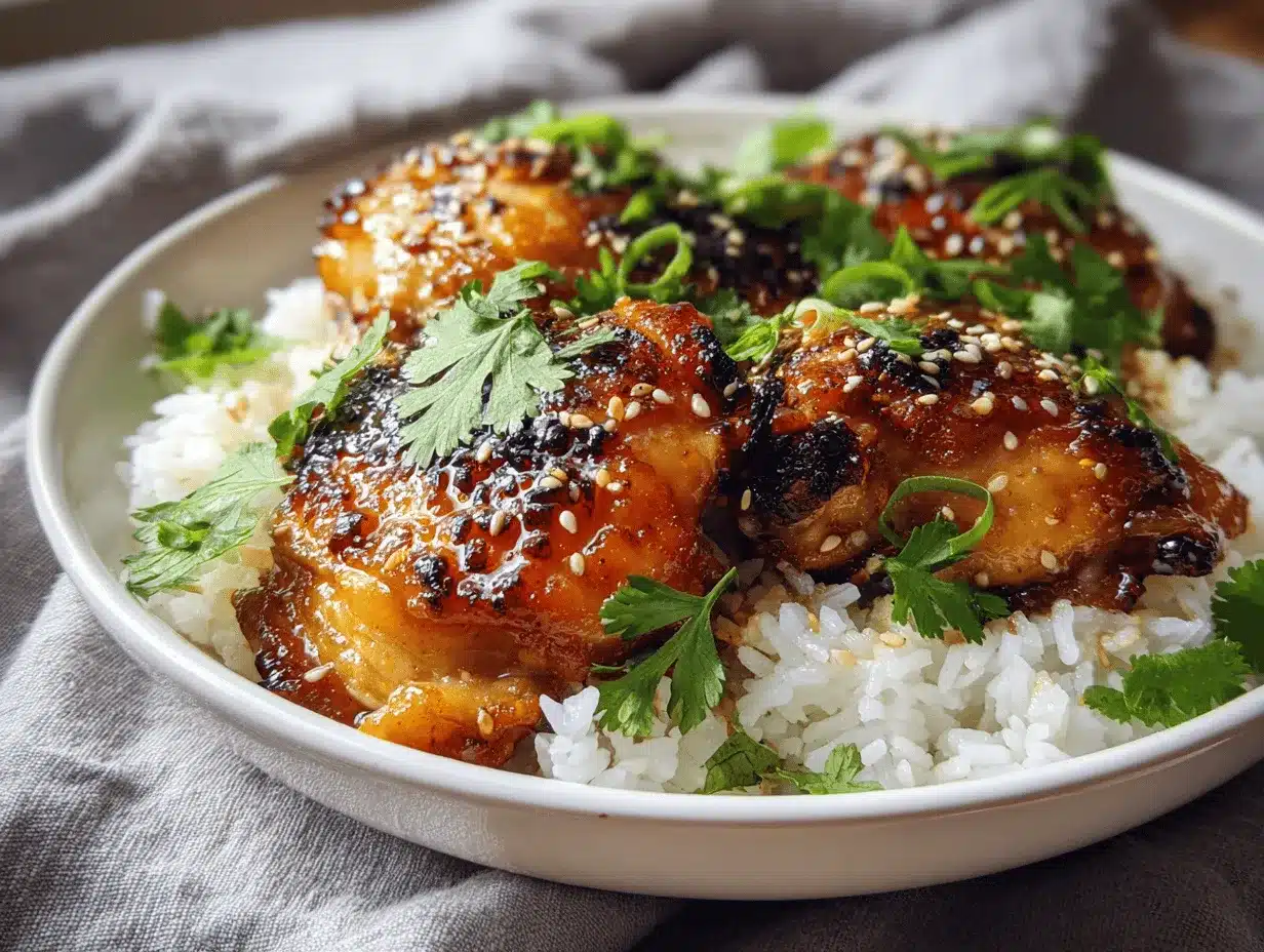 miso chicken thighs preparation steps