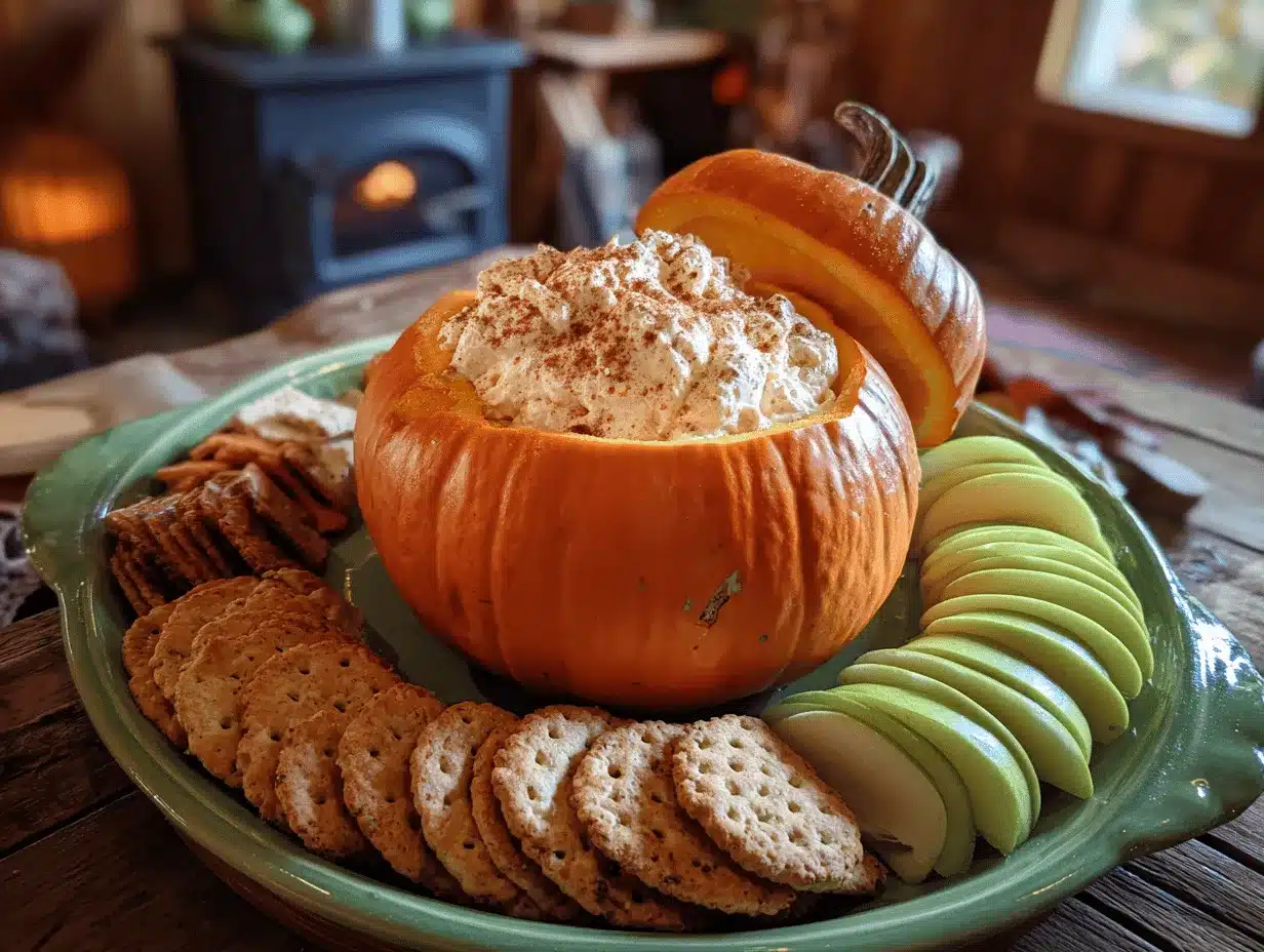 pumpkin fluff dip preparation steps