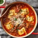 ravioli soup recipe - featured image