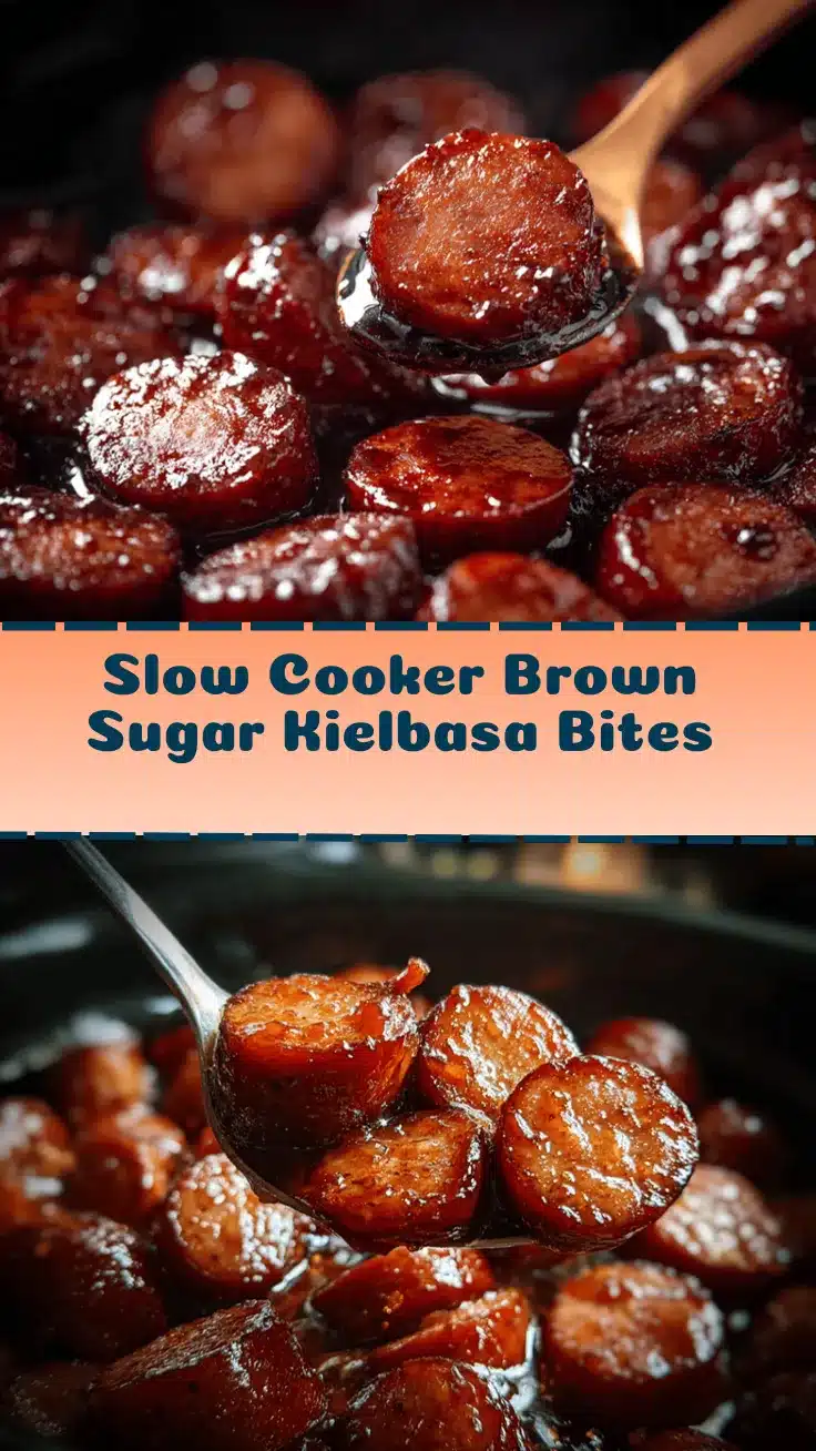 slow cooker brown sugar kielbasa bites recipe