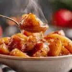 slow cooker fried apples - featured image